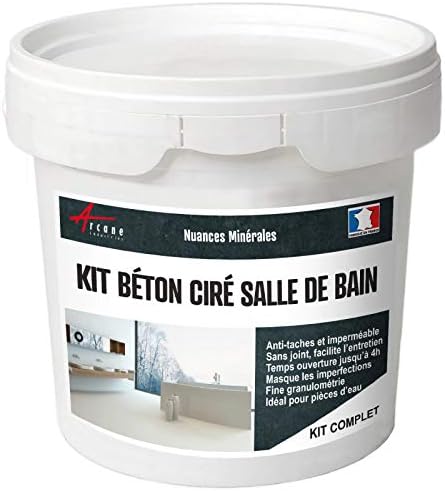Concrete Waxed Bathroom Shower Italian Water Piece Kit Concrete Wax Bathroom – Italian Shower – Industrial Arcane