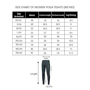 CHKOKKO Women Yoga Track Pants Stretchable Sports Tights