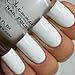 Eyes White Open Cream Nail Polish- 0.5 oz Full Sized Bottle