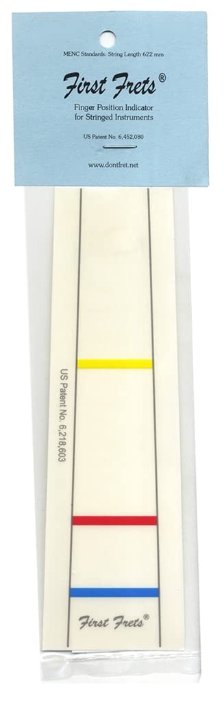 Fingerboard marking FIRST FRET 120, for 3/4 violin and 33 cm viola (13"), 303 mm