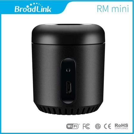 2019 Version_Broadlink RM MINI-3 Universal WIFI Remote Controller for IR appliances + USB adapter work with Alexa and google assistant (for smart home automation)