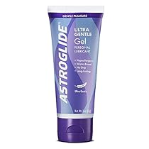 Astroglide Ultra Gentle Gel - Water Based Personal Lubricant that Lubricates & Moisturizes - Long-Lasting Lube Cleans Up Easily!