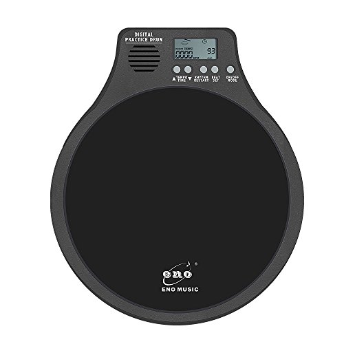 ENO MUSIC Rubber Practice Pad for Drummers/Black - Thumbnail 6