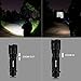 Morpilot 1Pcs UV Flashlight 1Pcs Tactical Flashlight, 2Pcs Mini Handheld Flashlight Set, Pet Dog Urine Detector Ultra Violet Flashlight, 5 Light Modes 400LM Flashlight with Strobe SOS