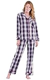 PajamaGram Cotton Flannel Women’s Pajamas image large