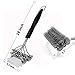 Cook TIME Safe Grill Brush - Bristle Free BBQ Grill Cleaner/Scraper - 18'' Stainless Steel Grill Cleaning Scrubber,Great BBQ Accessories for Clean All Grill Grates