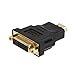 HDMI to DVI, CableCreation [2-PACK] Gold-Plated HDMI to DVI Adapter, Male to Female Converter