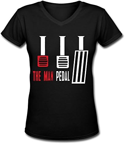 Pedal V-neck Womens T-Shirt