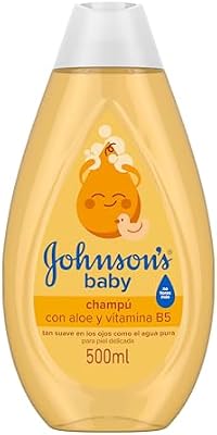 Johnson's baby classic shampoo, cabelos macios, com brilho e hidratados - 500 ml