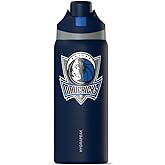 Hydrapeak x NBA Officially Licensed Dallas Mavericks Oasis 32 oz Water Bottle with Chug Lid Push Button, Stainless Steel Water Bottle No Straw, 32 oz Insulated Water Bottle