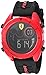Ferrari Men's Forza Quartz Watch with Silicone Strap, Black, 22 (Model: 0830549)