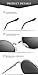 Menton Ezil Round Vintage Mirror Lenses UV protection Polarized unisex Small Hippie Syle Sunglasses for Men With Black Silver Metal Frame Black Lens ME8124