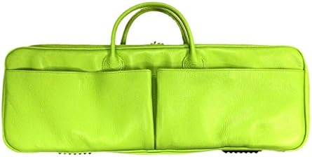 Vulsini LUX Dual Purpose Heating Bag with 12 Bamboo Sticks Beauty Case, 61 cm, Lime