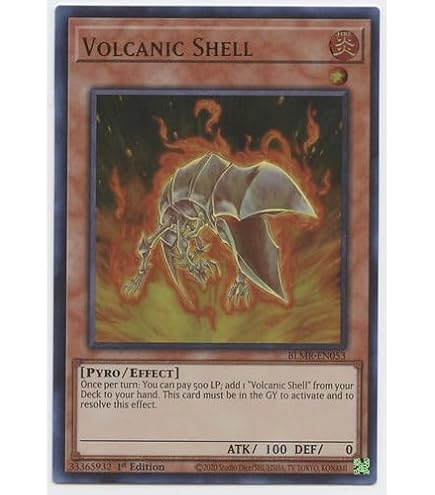 Amazon.com: Yu-Gi-Oh! Volcanic Doomfire - SGX1-ENH01 - Secret Rare
