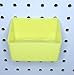 JSP Manufacturing Small Plastic Yellow Storage/Part Bins for Tools, Crafts - 10 Packs