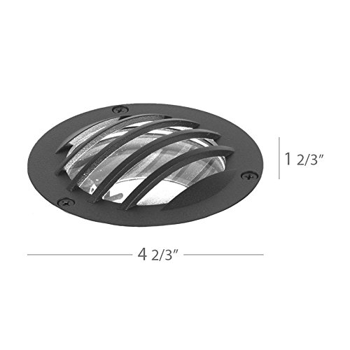 WAC Lighting 5030-GRD-BBR Rock Guard for 3" Inground LightBronzed Brass