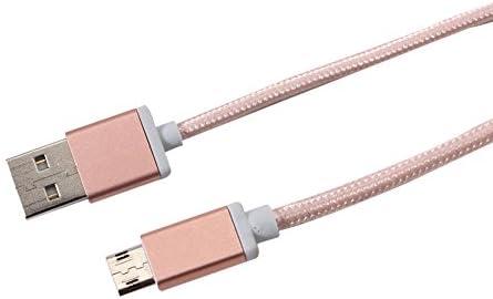 Callmate High Speed USB Sync and Charging Cable for Micro USB 1 Meter (Approx) - Light Pink, 3 Month Warranty