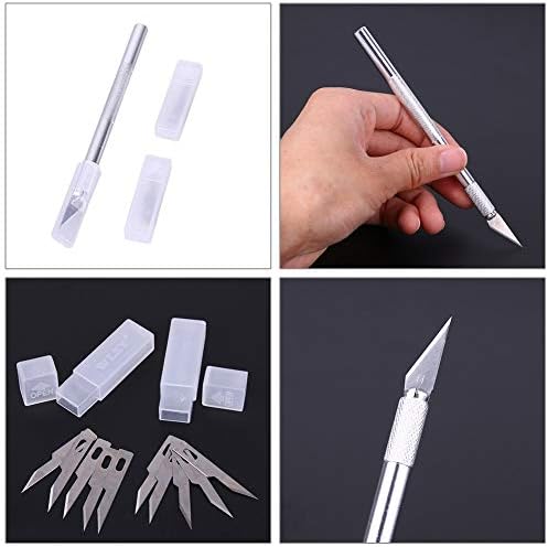 12pcsset Art Knifes Wood Carving Tools Fruit DIY Craft Engraving Knife Scalpels Mini DIY Cutting Tool Set