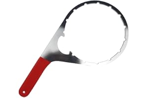 Shonee Fuel Filter Wrench for Detroit Diesel Truck, Cummins, Fuel Water Separator bowl Removal Tool for Volvo With Davco Water Fuel Filter (6 Inch)