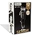 Wahl Professional 5-Star Series Senior Clipper 8545 - Great for Professional Stylists and Barbers - V9000 Electromagnetic Motor - Black --Aluminum metal bottom housing primary