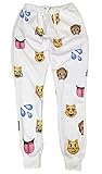 honour fashion mens 3d printed emoji jogger sweatpants sportwear
