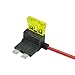 UCEC Add-A-Circuit Blade Style ATC Low Profile Fuse Holder Fuse Tap(2set)