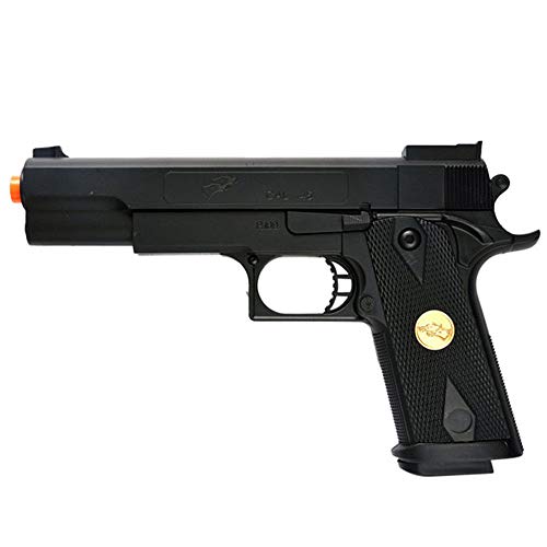 Double Eagle A&N 275FPS P169 1911 Airsoft Hand Gun Full Size Spring Pistol w 6mm BBS BB Fantastic Starter Airsoft Pistol Government .45