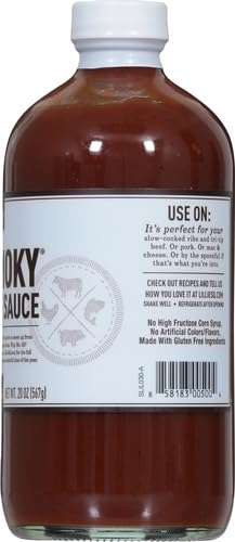 LILLIE’S Q BARBEQUE SAUCES & RUBS HOT SMOKY, 21 OZ