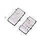 BodyJ4You 72PCS Crystal Stud Earrings Lot 36 Pairs Flexible Ear Piercing Gift Set