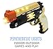 Steampunk Cool Kids Toys Guns for Boys,Girls Revolver Pistol with Lights Sounds