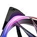 NZXT AER RGB 2-120mm - HF-2812C-D1 - Advanced Lighting Customizations - Winglet Tips - Fluid Dynamic Bearing - LED RGB PWM Fan for NZXT RGB - Twin (Lighting Controller REQUIRED & NOT INCLUDED)