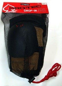 PRO-TEC Drop-In Black Large Elbow Pads