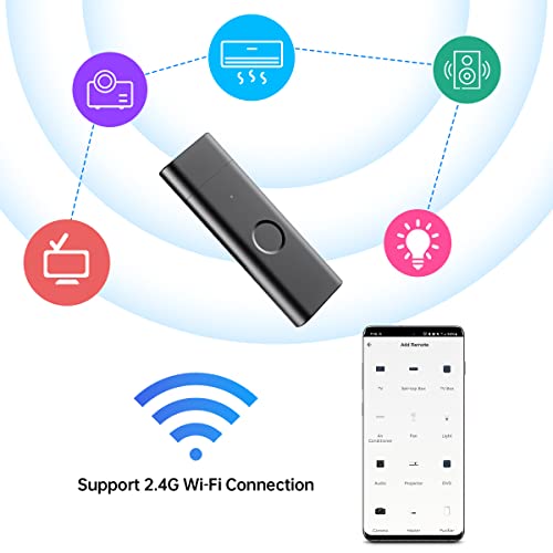 TOWODE WiFi Smart IR/RF Remote Controller-Link to Smart Home Automation Controller Compatible with TV Air Conditioner Alexa,Google Assistant