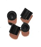 Kakesa Steel Drum Pan Mallets Replacement Tips - Lead/Tenor Black (2 pr.)