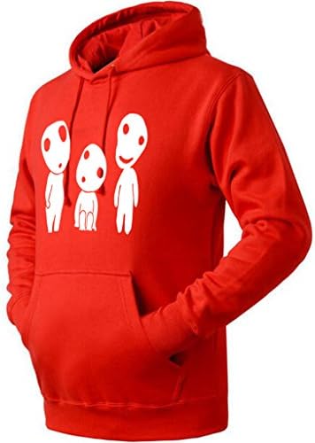 Unisex Princess Mononoke Funny Cartoon Animal Hoodie
