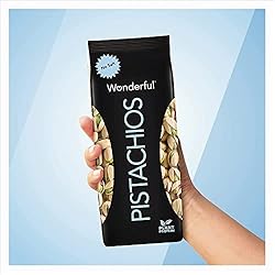 Wonderful Pistachios In Shell, Roasted with No Salt