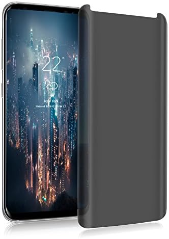 Samsung Galaxy S8 Plus Screen protector, Privacy Anti-Spy [Case Friendly] [ Full Coverage ] [ 3D Touch Compatible ] Premium Tempered Glass Screen Protector For Samsung Galaxy S8 Plus (Transparent)