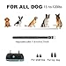 MASBRILL Dog Training Collar, Rechargeable Shock Vibration Sound Dog Collar for Pet Behavior Training, Waterproof Bark Collars for Small Medium Large Dogs,330yd Remote Rangethumb 1