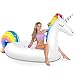 NAKORNO Inflatable Unicorn Pool Float, Funny Pool Party Toys Giant Pool Floats for Adults Kids, Outdoor Vacation Beach Loungers Lake Ride-ons River Raft, 108 x 55 x 48 inches
