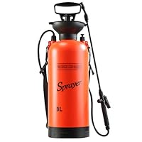 CLICIC Lawn and Garden Portable Sprayer 2 Gallon - Pump Pressure Sprayer Includes Shoulder Strap