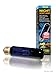 Exo Terra Night Glo Moonlight Heat Lamp, T10 Reptile Terrarium Light Bulb, 15 Watts, PT2120A1
