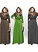 Tankoo Women's Wrap V Neck 3/4 Sleeeve Cocktail Plus Size Maxi Dress