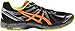 ASICS Men's GT-2000 Running Shoe,Black/Orange/Lime,12 D US