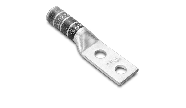Burndy Ya39a5 Hylug Uninsulated Compression Terminal 2 Holes 700 750 Kcmil 900 Compact Al Conductor 1 62 Width 7 07 Length Industrial Scientific Amazon Com