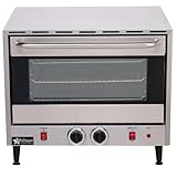 New Star Commercial Electric Convection Oven 3 Rack Single Half Size Countertop
