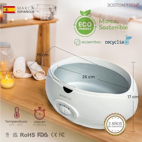 ® Baño de Parafina para Manos Maquina parafina que Alivia el Dolor Muscular y Artrosis Capacidad 3L Hidrata y Revitaliza tu Piel Incluye accesorios Premium para uso personal y profesional