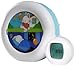 Claessens' Kids Kid'Sleep Moon Sleeptrainer Nightlight, White/Blue