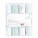 aden by aden + anais Swaddle Baby Blanket, 100% Cotton Muslin, 4 Pack, 44 X 44 inch, Dream
