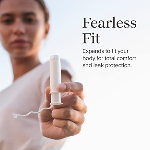 Cora Organic Tampons Light/Regular Absorbency Variety Pack 100