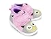 ikiki Squeaky Shoes for Toddlers/Little Kids (Pink Owl, Pink, Size 4)